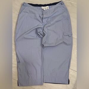 Columbia Women’s Light Blue Cargo Pants Utility Outdoor Hiking